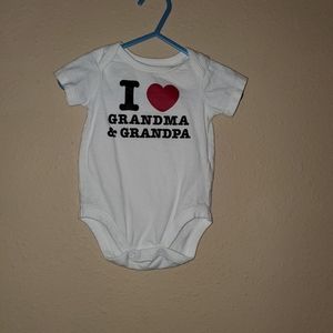 I love Grandma & Grandpa onesie
